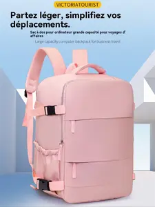 Wizz Air Cabin Baggage 40*30*20cm Unisex Multi-Pocket Travel Backpack with Shoe Compartment, Large Capacity Durable Commuter Bag for School Business Weekend Trips Airline Approved Backpack Carry On Backpack