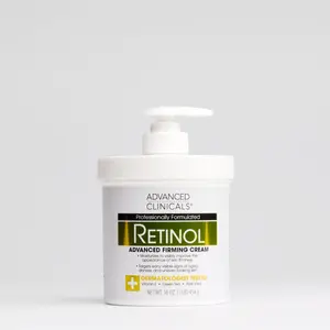 Advanced Clinicals Retinol Firming Body Cream – Tighten & Smooth Crepey Skin | Anti-Aging Hydration