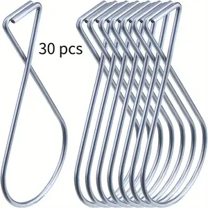 30pcs Ceiling Hook Clips Ceiling Tile Hooks T-bar Clips Drop Ceiling Clips For Office, Classroom, Home And Wedding Decoration, Hanging Sign From Suspended Tile/Grid/Drop Ceilings