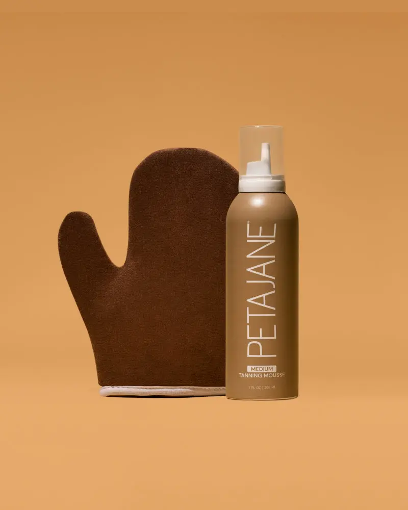 The Starter Bundle - Medium Shade Peta Jane Beauty Self-Tanning mousse & Self-Tanning Mitt for All Skin Types The Starter Bundle - Medium Shade Peta Jane Beauty Self-Tanning mousse & Self-Tanning Mitt for All Skin Types