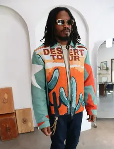 Handmade Desert Tour Tapestry Jacket