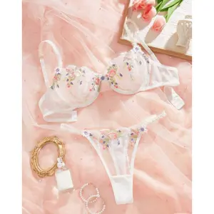 Wedding Bridal Lingerie White Set