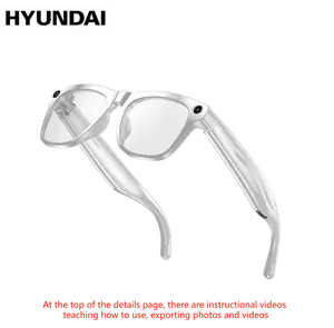 HYUNDAI XK ONE pro intelligent camera and video glasses, built-in high-definition camera, equipped with surround sound headphones and speakers,Have smart polarized lenses that block blue light. They are suitable for daily activities such work and driving.