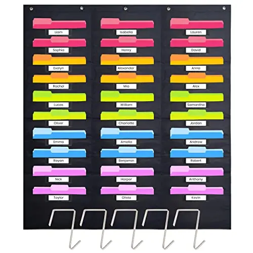 Black   (30 Name Tag Pockets)