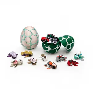 🐢 Tiny Turtles Mystery Micros – Turtle Egg Container | 3D Printed Mini Collectibles