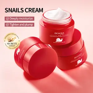 Snails Face Cream, Mineral Oil Infused Hydrating Plumping Cream, Skin-Friendly Compact Repair Formula, Light weight Daily Facial Moisturizer for Dry Skin Care