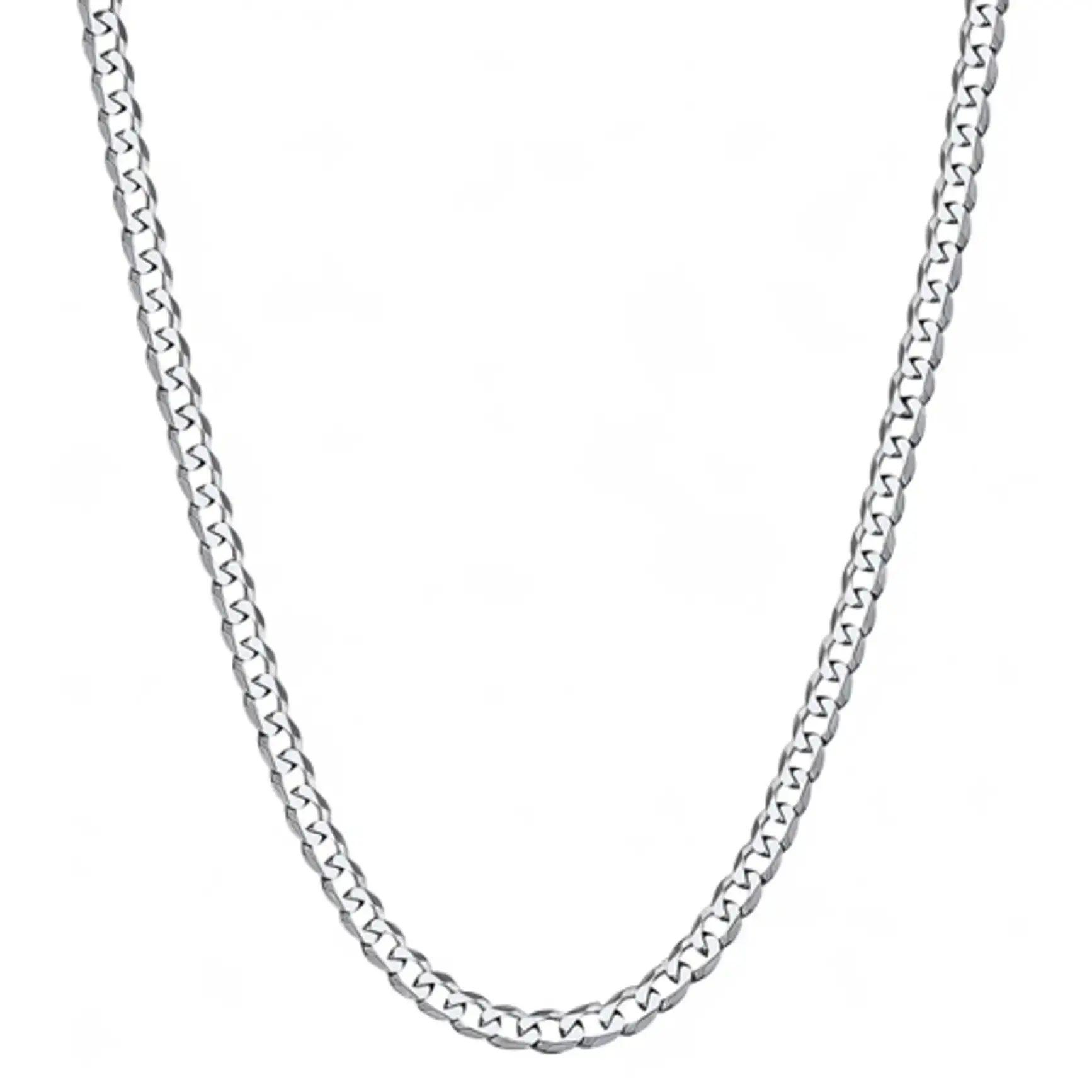 Miami Cuban Chain for Men and Women Stainless Steel Unisex Cuban Chain Necklace for Boys 18-26 Inches Non Tarnish Trendy Jewelry