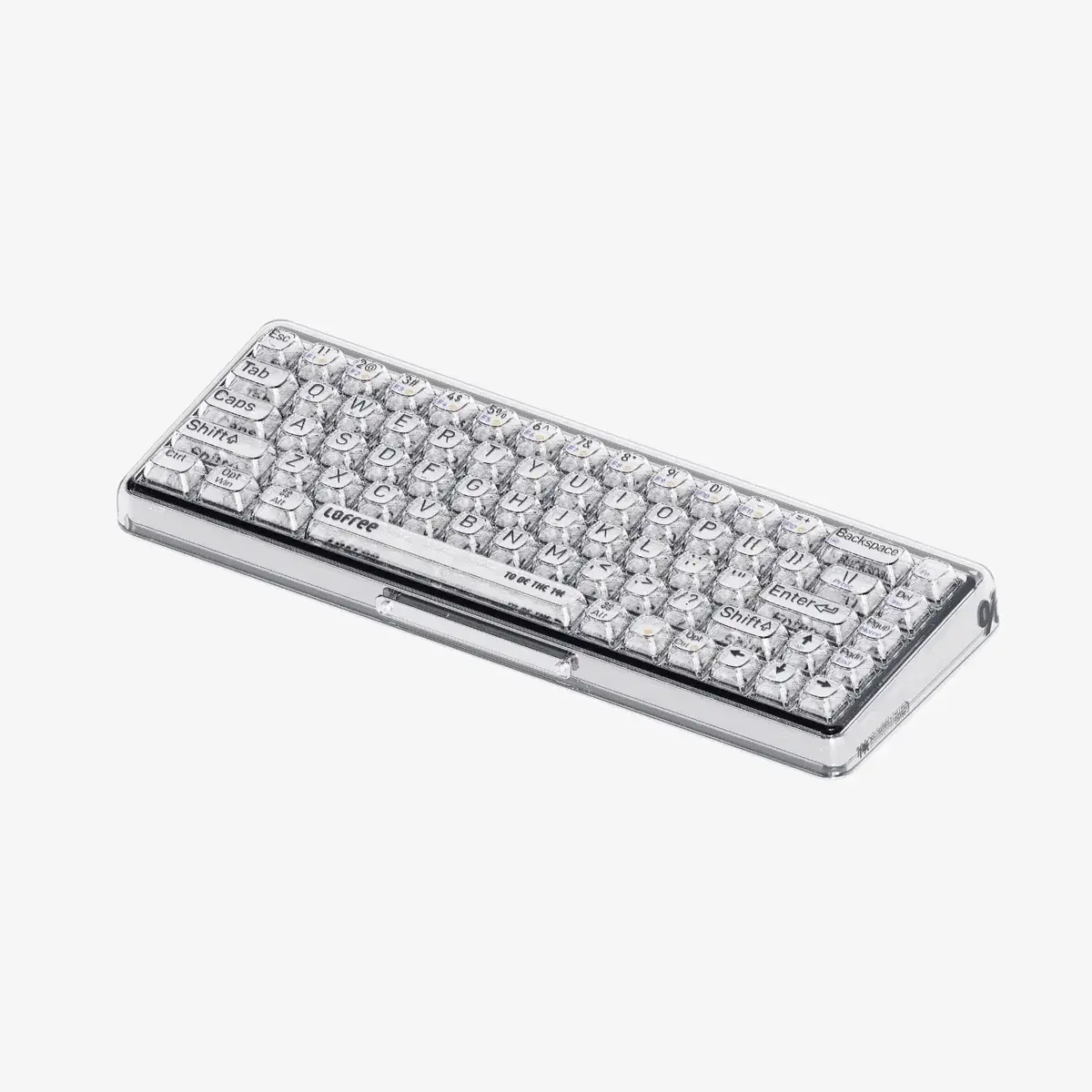 Lofree 1% Transparent Mechanical Keyboard