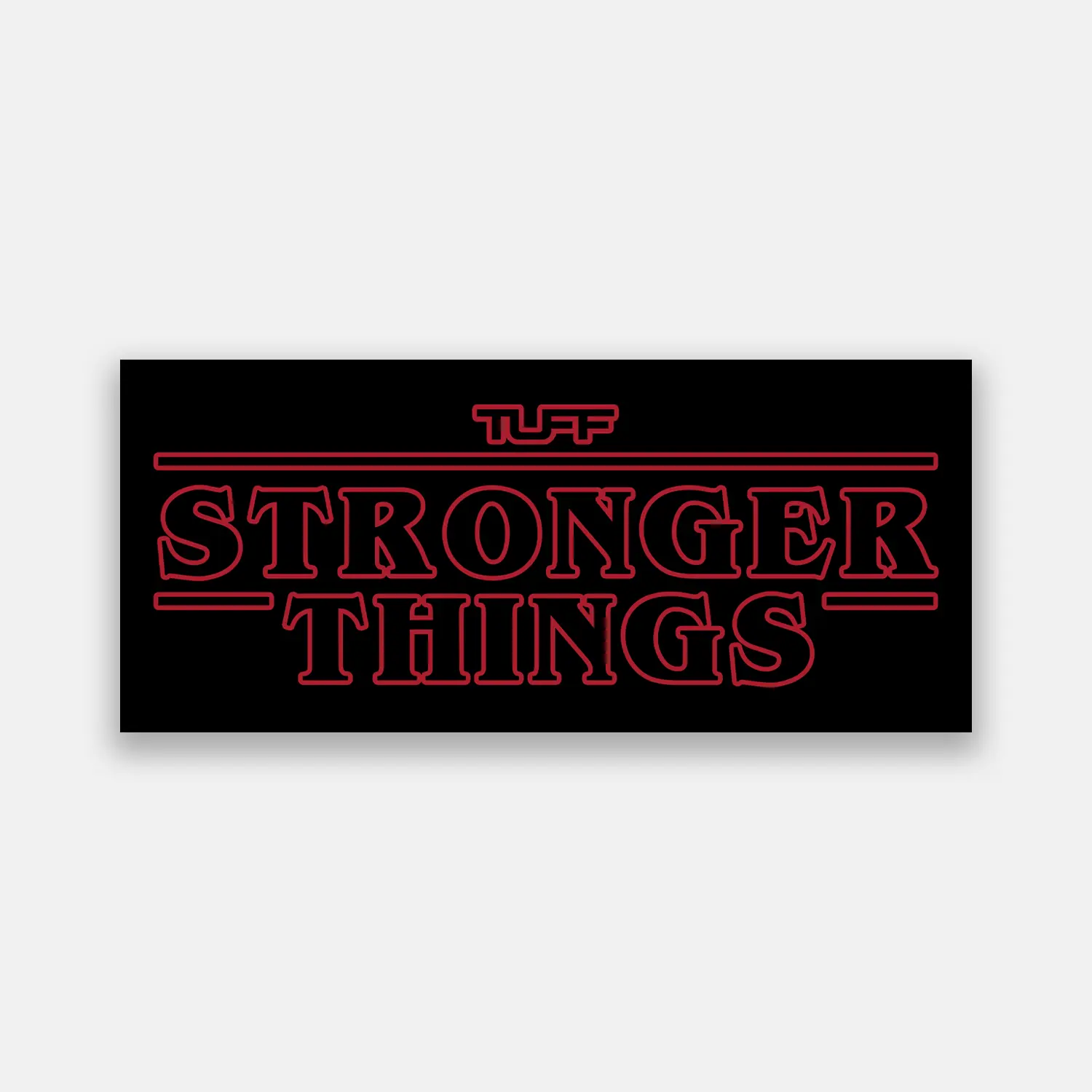Stronger Things Sticker Stronger Things Sticker