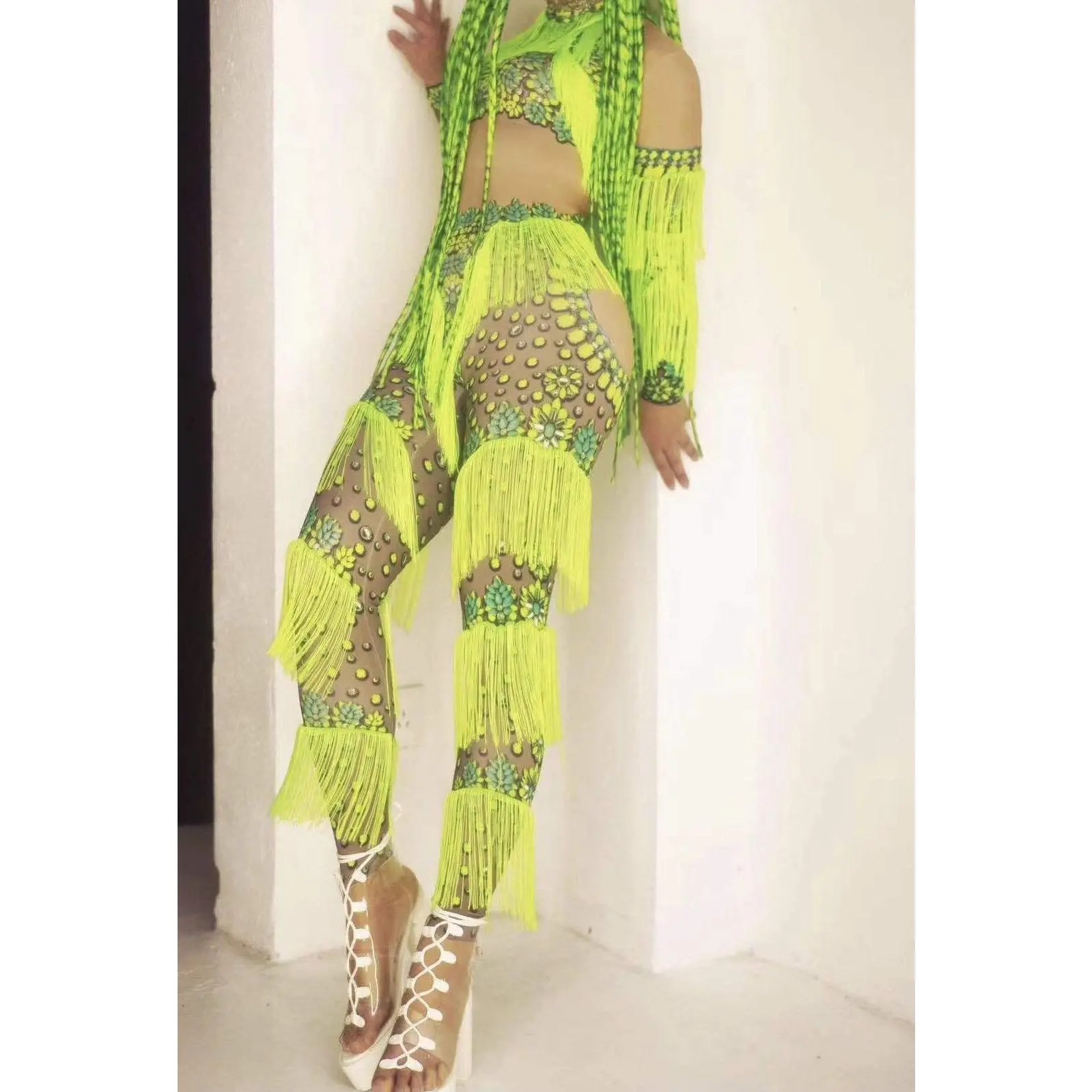 Pineapple Express bodysuit neon green Pineapple Express bodysuit neon green