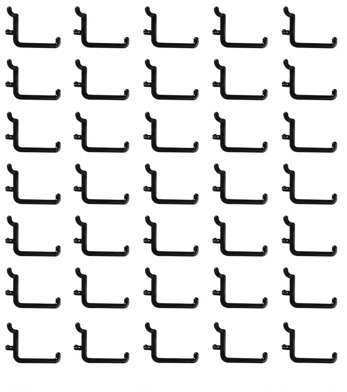 LockHooks Precision Hook – 90 Degree Single Hook Pegboard Hook Organiser Garage