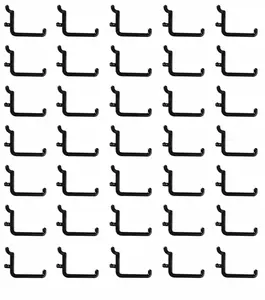 LockHooks Precision Hook – 90 Degree Single Hook Pegboard Hook Organiser Garage