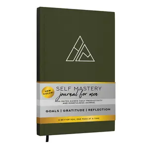 Realizations Self-Mastery Journal for Men & Women |Daily Journal for Goals, Gratitude and Reflection - christmas gift bullet  journals | Manfestation journals self-care journal