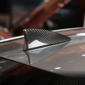 Shark Fin Design Car Antenna Topper, Universal Car Roof Easy Installation External Decoration, Car Modification Aerials Topper, Vehicle Car Exterior Accessories