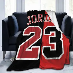 Basketball Player Blanket 23 Blanket Party Bedroom Decorations Warm Sofa Bedroom Dorm Couch Office Outdoor Home Decorations Gift for Fans Men Women Adults Teen Boys Girls