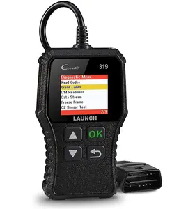 LAUNCH CR319 OBD2 Scanner Engine Fault Code Reader, Code Reader Scanner, CAN Diagnostic Scan Tool Supports DTC Lookup, Mode6 O2 Sensor for OBDII Protocol Cars Since 1996