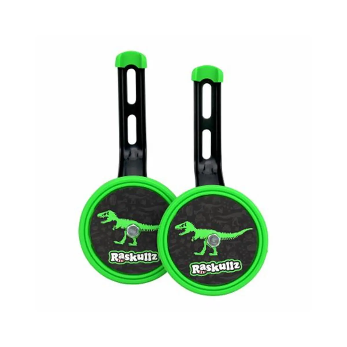 Bell Sports Adjustable Bicycle Training Wheels - 2.75 in, 2.5 lbs, durable construction, easy install, fits 12-20" bikes, unicorn/dinosaur themes, assorted colors, kids' leisure outdoor equipment, Children, 2.75 Inches, Raskullz Skelosaurus, Components &