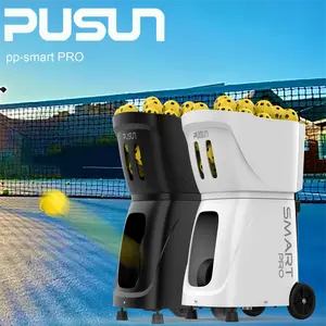 PUSUN Pickleball Machine, PP-Smart Pro Pickleball Machine for Professional Pickleball & Tennis, Support App&Remote Control, Hold 85+Balls