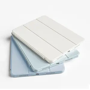 Magnetic Auto Sleep/Wake Tablet Case, 1 Count Soft TPU Back Protective Cover, Tablet Protector Compatible with iPad, Durability