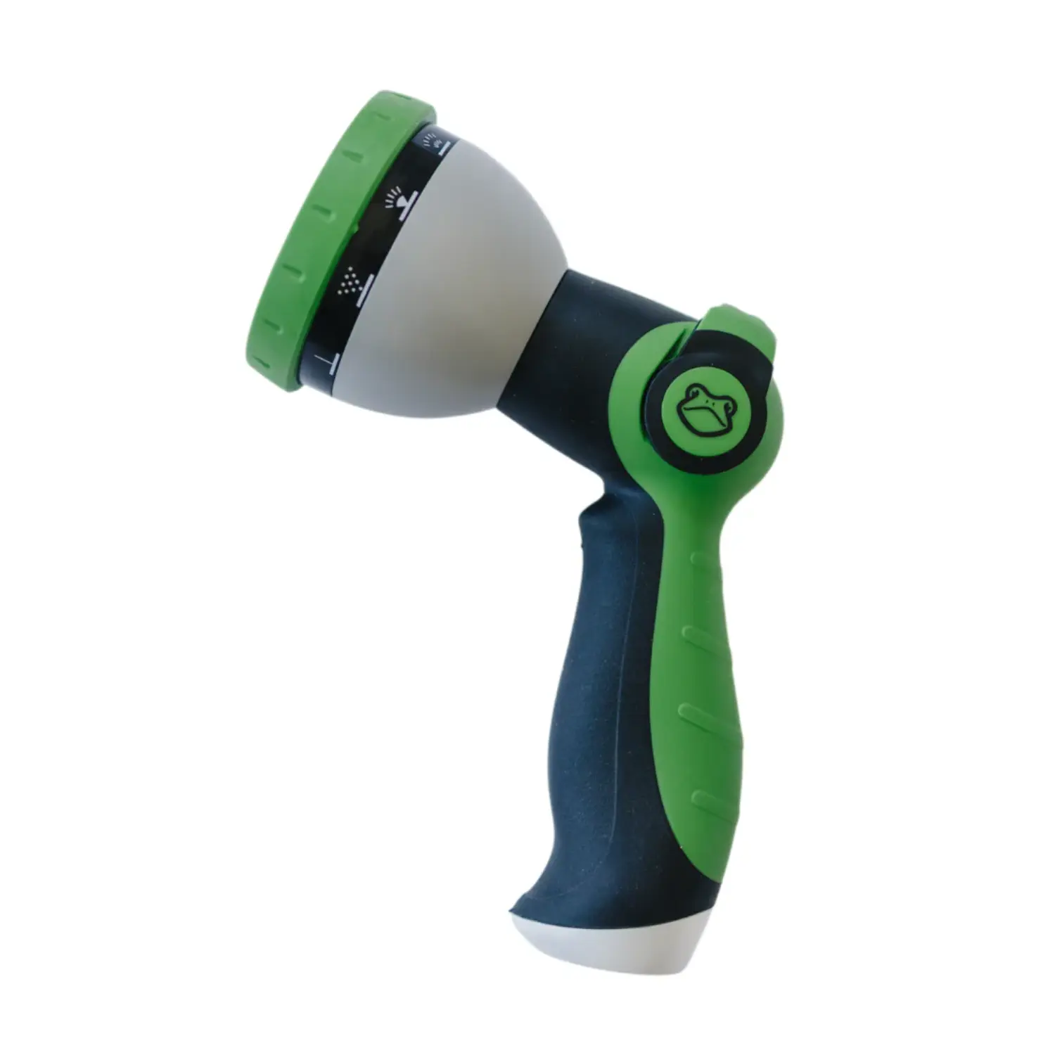 First Saturday Lime Heavy Duty Metal Hose Nozzle, Adjustable Multi-Pattern Garden Hose Sprayer