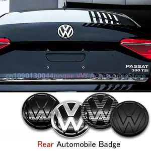 Abs Material Car Front Emblem, Grille Badge, Trunk Badge, Car Stickers, Sticker For Cars, Automobile Decals, Vehicle Exterior Decoration for 2016-2018 Volkswagen Passat & Jetta, Replacement Parts