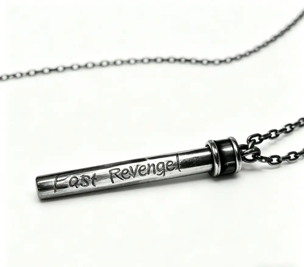 Aki Hayakawa Easy Revenge Cigarette Necklace | Chainsaw Man Anime Cosplay Pendant | Hypoallergenic Jewelry for Fans