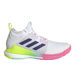 adidas Womens Crazyflight Mid Volleyball Volleyball Sneakers Shoes - White