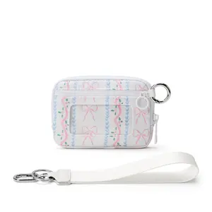 Iris Wallet 2nd Gen RFID Compact Design wallets women Mini Wallet Outdoor Wristlet Wallet- By Iris & Rainbow luxury tiny bags everyday bags Outdoor Wristlet Wallet everyday purse Strap Surge phone  keys