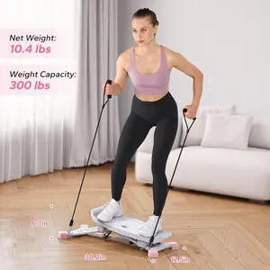 MERACH Ski Machine, MERACH Abdominal Machine with Resistance Bands, Smooth & Silent Sliding, LED Display, Non-Slip Footpedals, 300 lbs Capacity, Easy Storage, Home Gym Equipment,,  TikTokShopBlackFriday