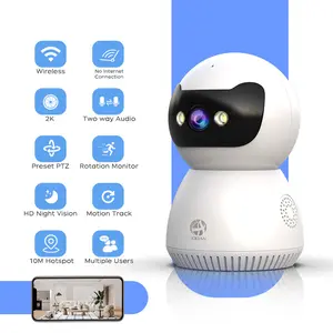 【5G/2.4G WiFi Security Camera】Baby/Pet Monitor Camera| Home Safety WiFi Cam with Cry Detection｜  No Hack Encryption｜ Parent Alert｜24/7 Color Night Vision｜2-Way Talk｜360° View｜AI Motion Alerts｜SD/Cloud Storage｜Remote Viewing via App｜16X Playback｜