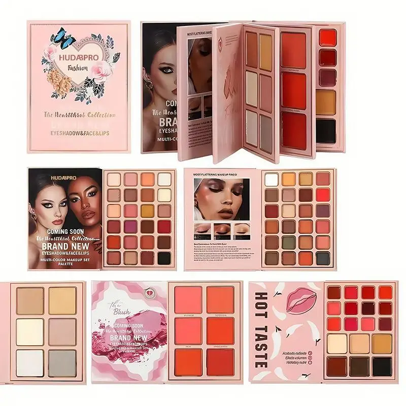 78 Color Makeup Palette (1 Box), Multifunctional Makeup Palette, Blush Palette, Eyeshadow Palette, Highlighter Palette, Concealer Palette, Cosmetic Palette Set, Beauty Sets