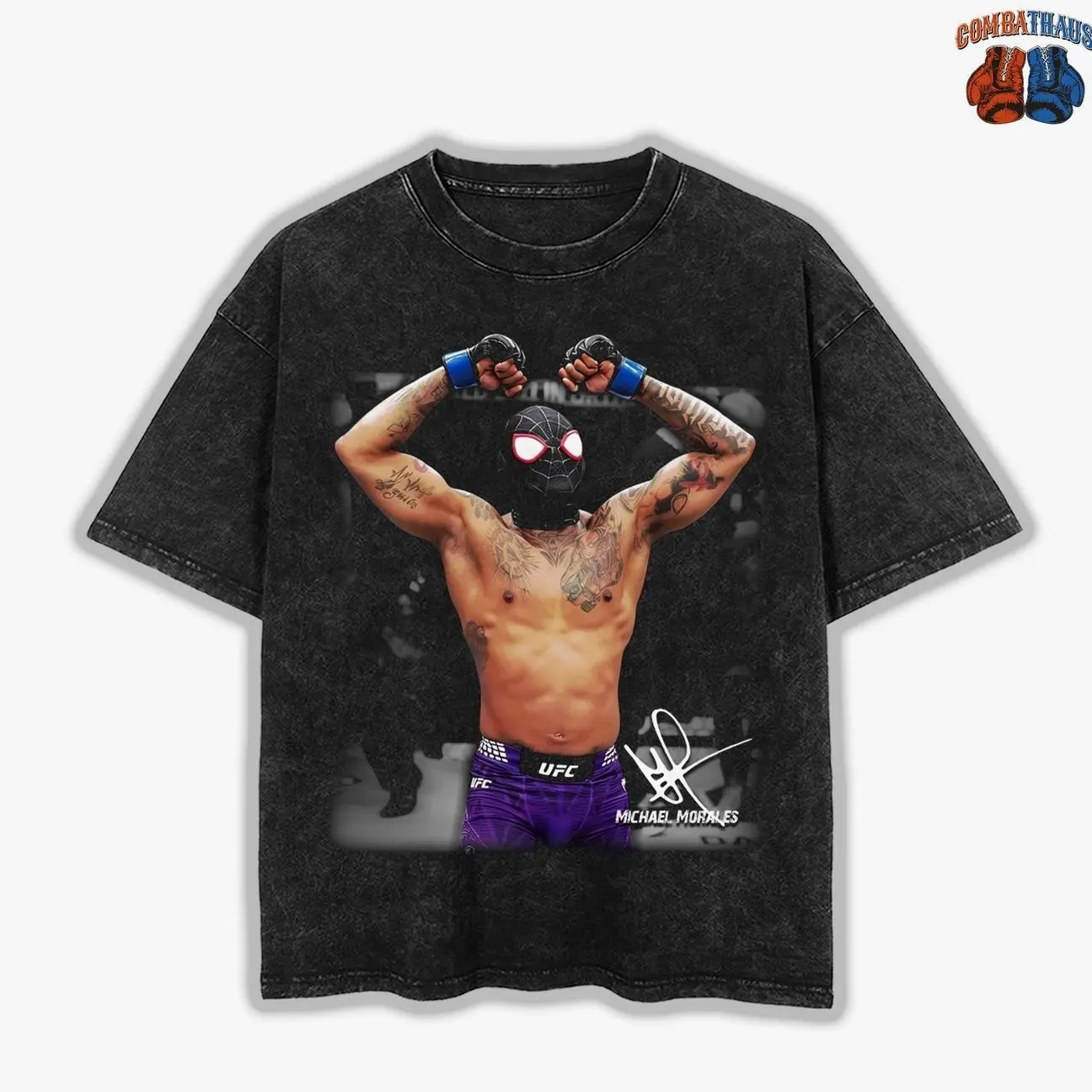 Michael Morales The New GOAT T-Shirt for Summer, UFC Fighter Tee, Vintage Boxing Streetwear Shirt, UFC heavy Cotton Tee, Combat Sports T-Shirt, MMA Clothing, Gift for Men & Women, Outdoor Workout T-Shirt MQR