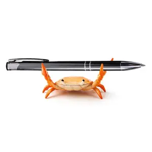 Realistic Crab Shape Pen Holder, Cute Creative Desktop Organizer, Stationery Organizer for Office and Home Decor, Summer Gift, Room Decoration, Birthday Present, Office Desk Accessories