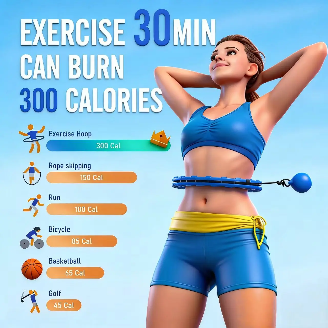 Weighted Infinity Exercise Circle Fitness Equipment - 47-Inch Plus Size, 24 Detachable Links for Women, Beginners' Fitness Hula Hoop