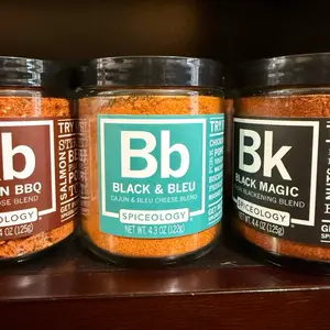 Spiceology Black & Bleu Cajun & Bleu Cheese Blend 4.3 oz 122g Flavorful Seasoning for Cooking
