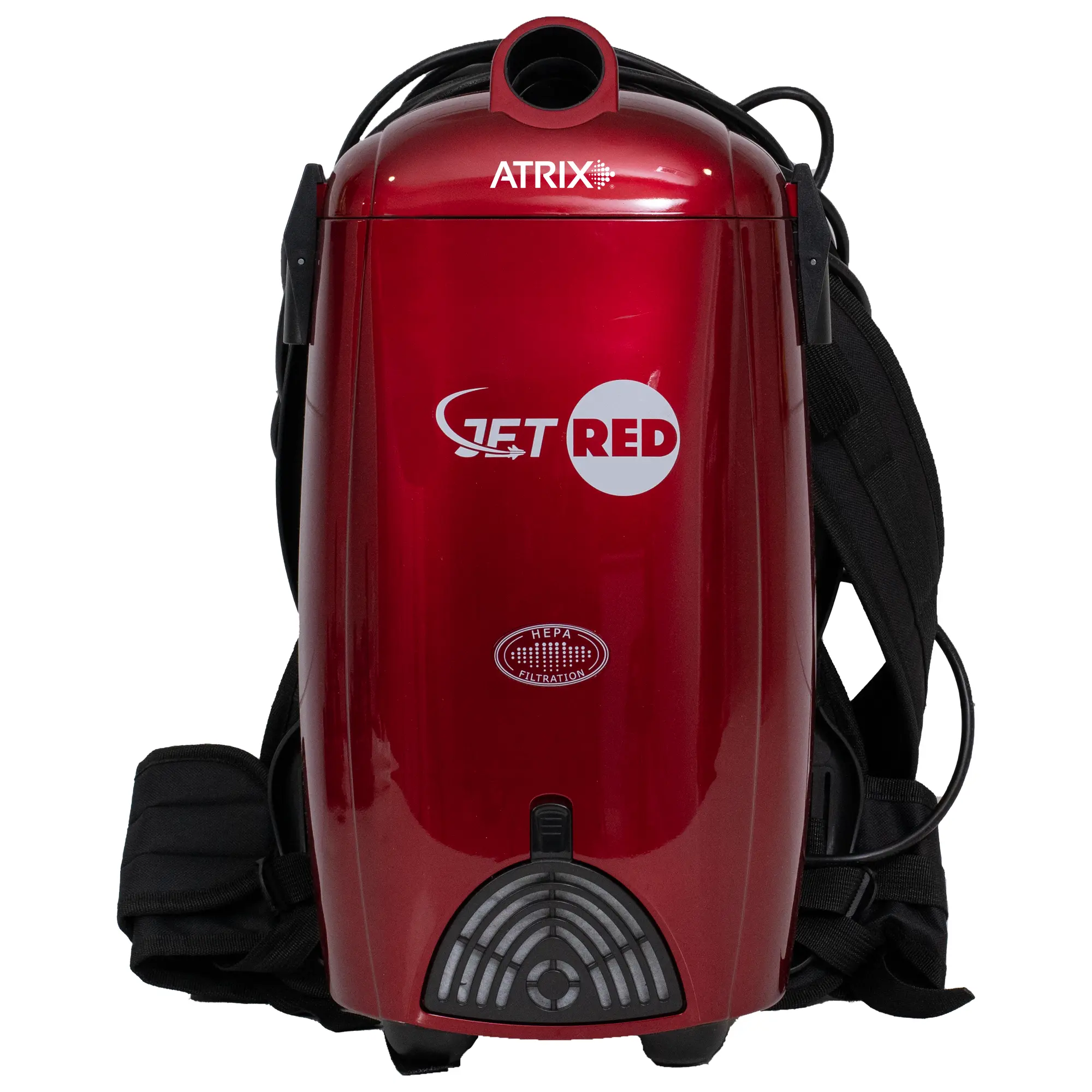 Jet Red HEPA Backpack Vacuum Jet Red HEPA Backpack Vacuum