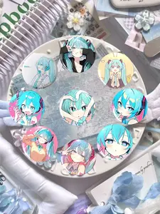 Initial D Badge Set, Anime Cartoon Style Decorative Accessories, Cute Girl Brooch Collection, Limited Edition Gift, DIY Craft Material, Student Gift Choice, Durable Metal Pins, Drop Set Pins