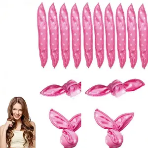 Flexible Heatless Hair Curler, 20/10pcs Sleeping Hair Curler, Natural Curl & Wave Sleeping DIY Sponge Hair Styling Tool, Soft Hair Curlers, Heatless Curling Set Heatless Hair Curler To Sleep In, Heat Free Curls , Frizz-Free, Soft Curls for All Hair Types