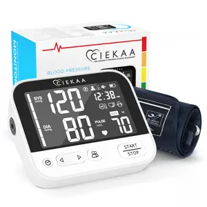 Nicwell Home Upper Arm Blood Pressure Monitor | Large LED Display | One-Touch Operation | Adjustable Cuff 8.8"-17.7" | Voice Alert | Dual User Mode | Blood Pressure Measurement & Irregular Heartbeat Alert | Auto Power Off