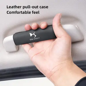 Car Interior Handle Protection Cover Roof Pull Gloves For DS SPIRIT DS3 DS4 DS4S DS5 5LS DS6 DS7 DS9 WILD RUBIS E-Tense DIVINEDS