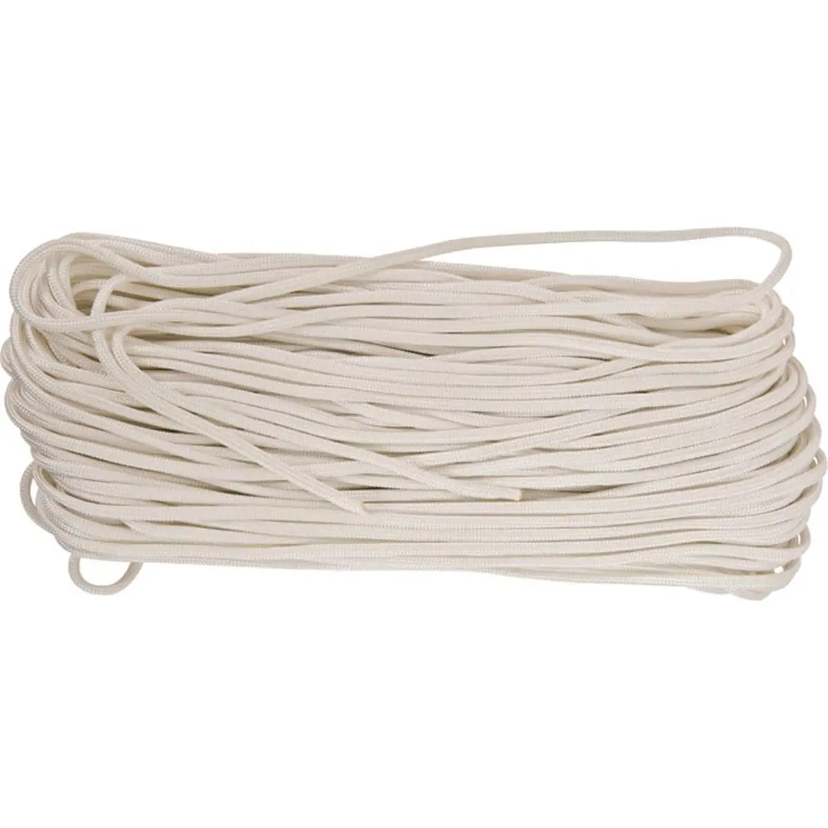 212 MAIN White 100ft Heavy Duty High-Strength Low-Stretch Paracord Rope for Tools & Hardware Applications