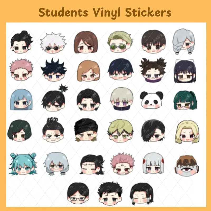 Chibi Vinyl Stickers