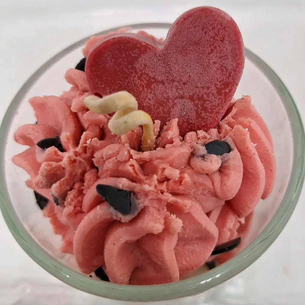 Hand-Poured Craftsmanship Sweet Watermelon Theme Household Candle with Seed Details, Unique Novelty Home Decor, Room Decor