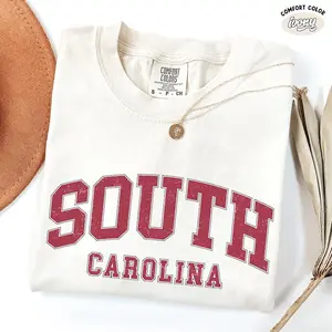 Comfort Colors South Carolina T- Shirt, Vintage South Carolina Tshirt, South Carolina Gift, Game Day Shirt, Unisex