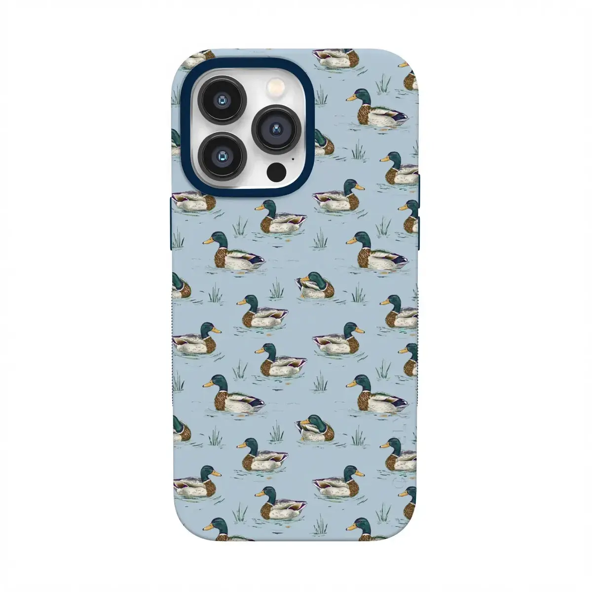 Casely iPhone 14 Pro Max Case | The Boyfriend Collection | Blue Mallard & Co. | Bold Protective Design | Compatible with MagSafe