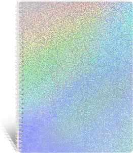 Large Reusable Sticker Book for Adhesive Stickers, 8.5x11 in Office Stationery Storage Organizer Notebook with 40 Sheets for Collecting