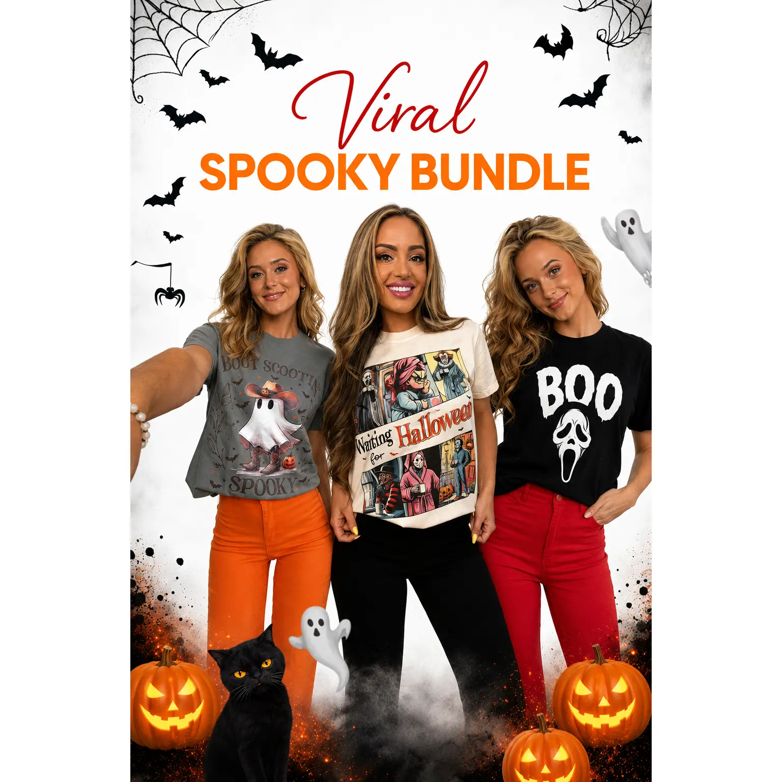 Spooky Flare Bundle (1 Fiona Flare + 1 Surprise Spooky Shirt)