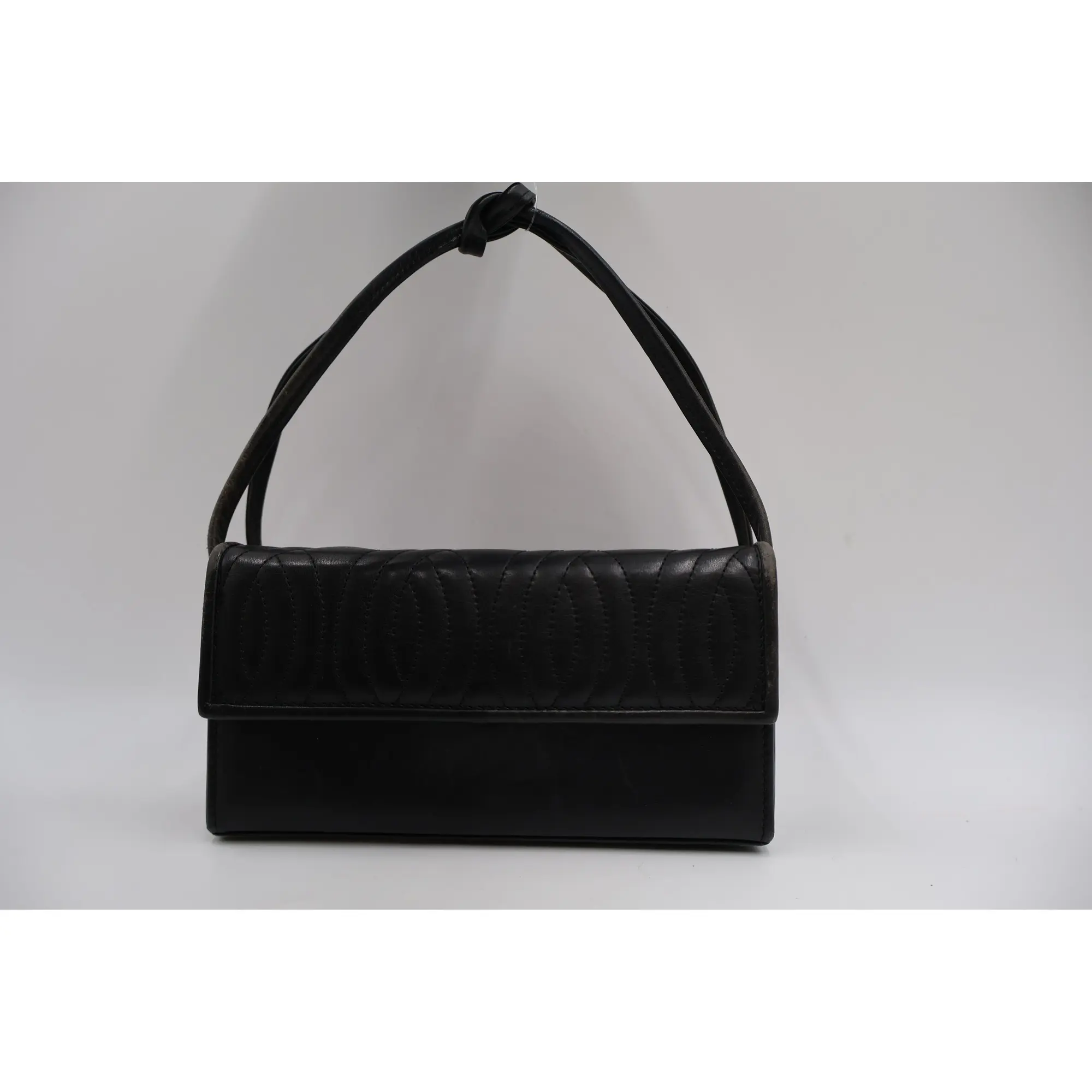 Pre-owned FENDI leather Shoulder Bags Pasta Quilted Shoulder Bag(4900000158809)