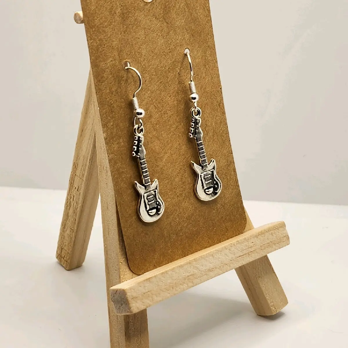 Musical Instrument Earrings - 15 Designs, Durable Lightweight Hook Costume Jewelry for Music Lovers, Ideal for Concerts, Festivals