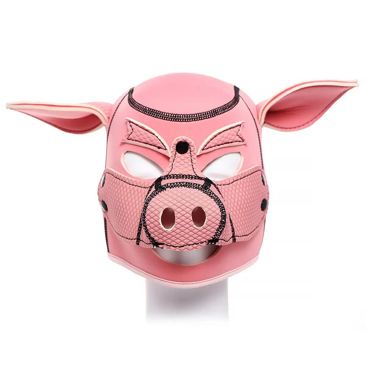 Piggy Mask Full Head Mask Neoprene Animal Head Mask Costume Pig Head Masks Pink Halloween